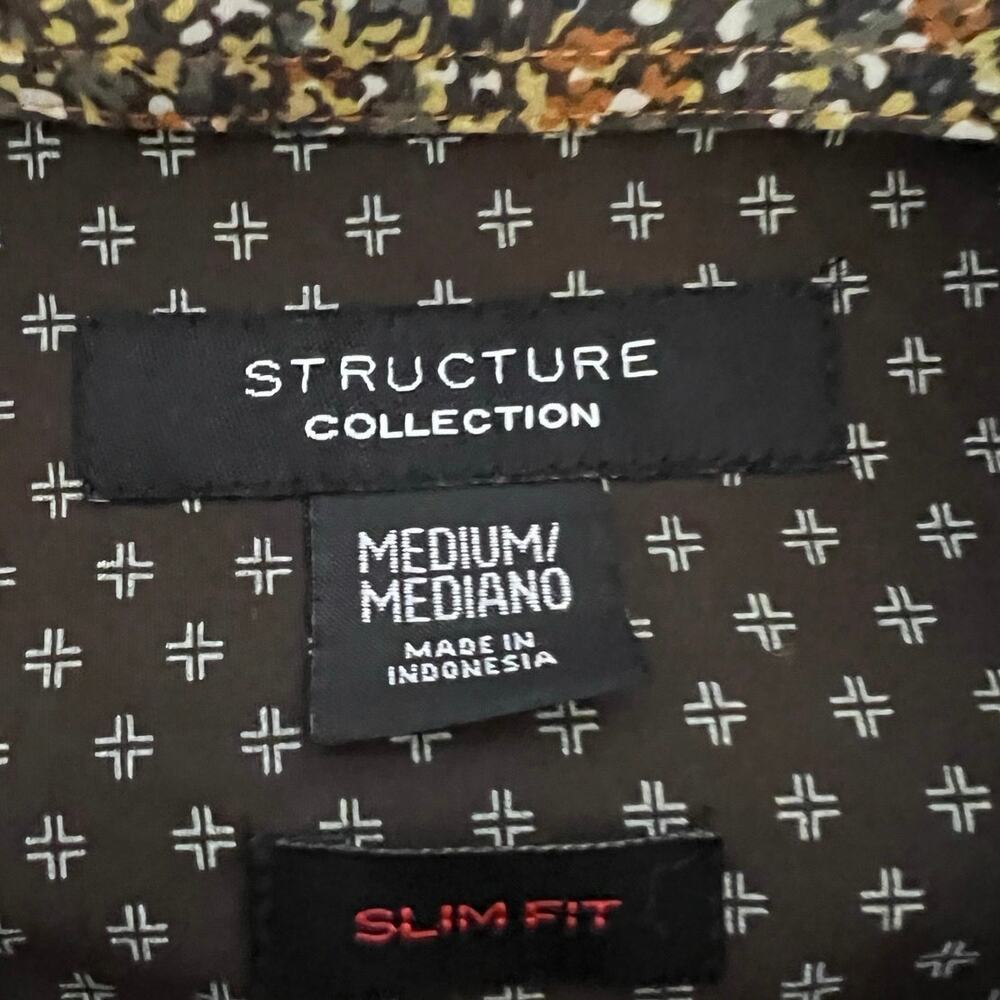 Structure Collection Neutral Color Ditzy Print Sl… - image 5